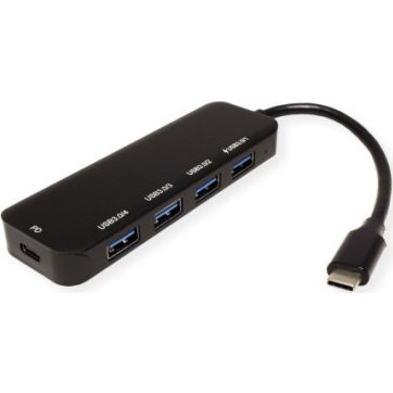 VALUELINE USB 3.2 Gen 1 Hub 4 Ports Type C Connection Cable
