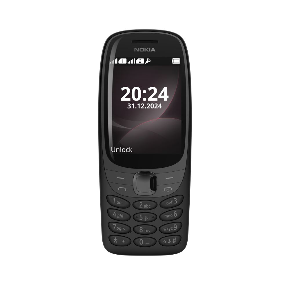 Nokia 6310 (2024) Dual-Sim mobiltelefon fekete (286953563) (286953563)