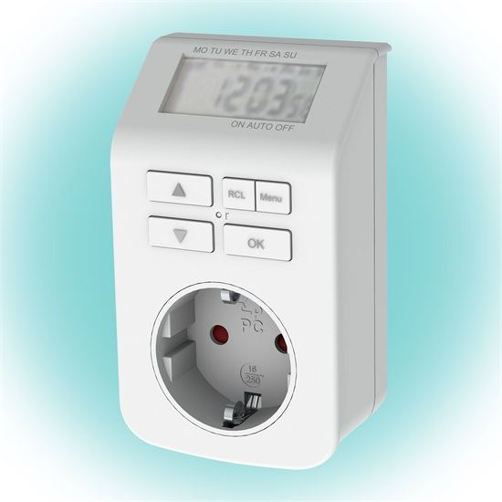 Somogyi digitális beltéri, heti időzítő konnektor (0743H) (0743H)