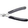 Cleste pentru Electronica SuperKnips din Inox, cu Suprafata Lustruita, Manere cu Manson Bicomponent, Prindere Ajutatoare, 125 mm