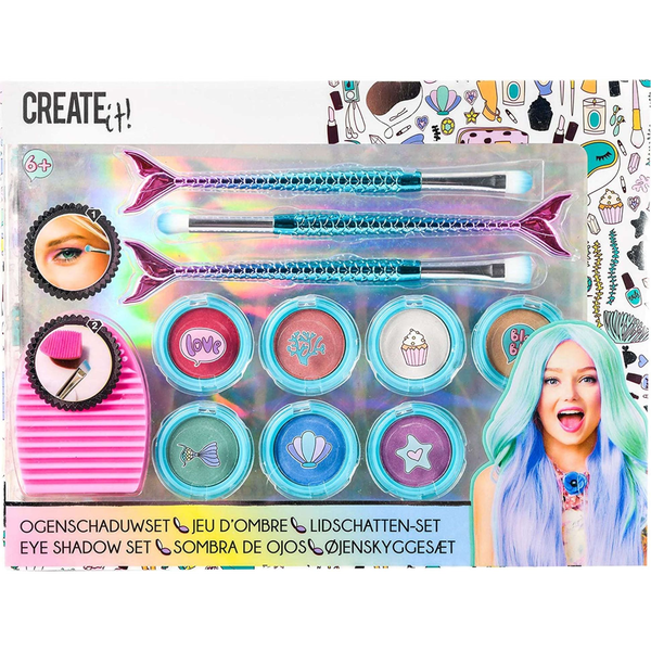 Canenco Create It! Sellő Szemhéjpúder 11 Db-os Készlet - Canenco