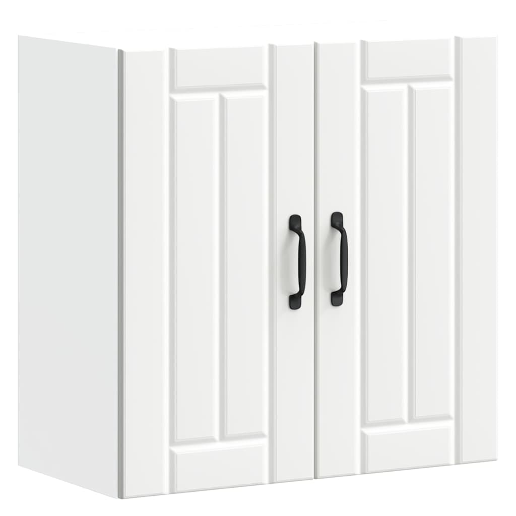 konyhai fali szekrény Lucca fehér szerelt fa (853817)