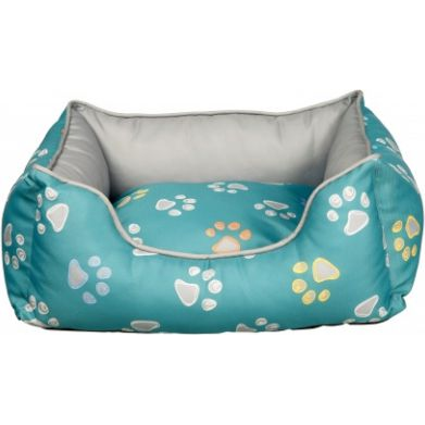 Trixie Legowisko Jimmy, 60 × 50 cm, turquoise/grey