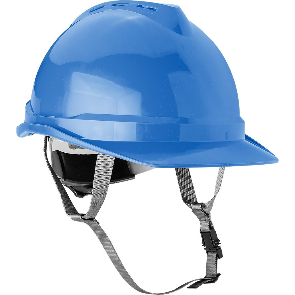 NEO 97-222 Védősisak Állszíjjal, Kék