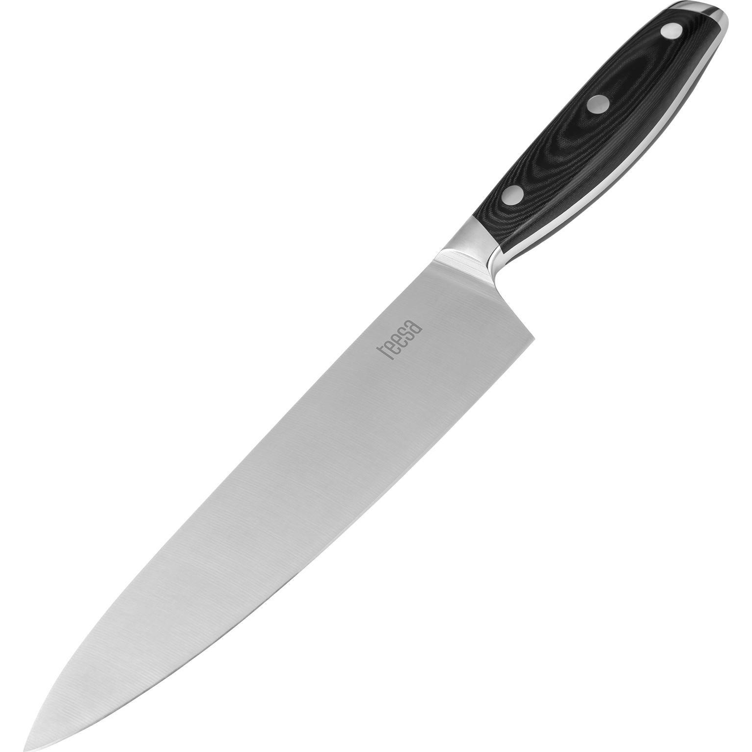 Teesa TSA0190 Szakácskés, rozsdamentes acél, 33 cm (TSA0190)