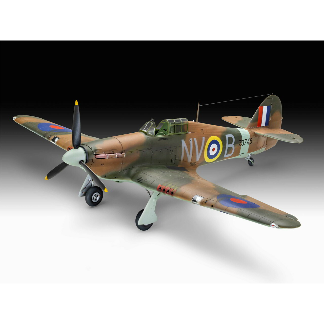 Revell Hawker Hurricane MK IIB repülőgép műanyag modell (1:32) (04968)