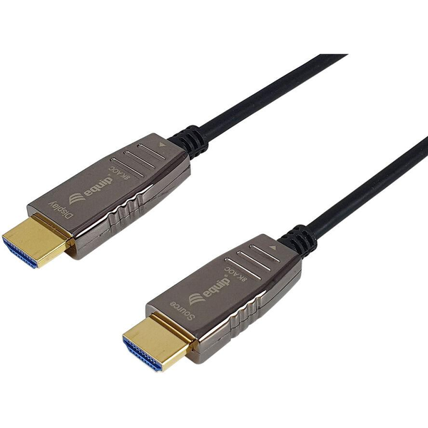Equip 119452 HDMI-kabel 20 m HDMI Type A (Standard) Sort