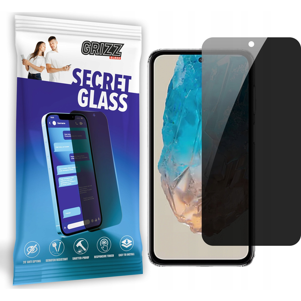  GrizzGlass Szkło prywatyzujące GrizzGlass SecretGlass do Samsung Galaxy M35
