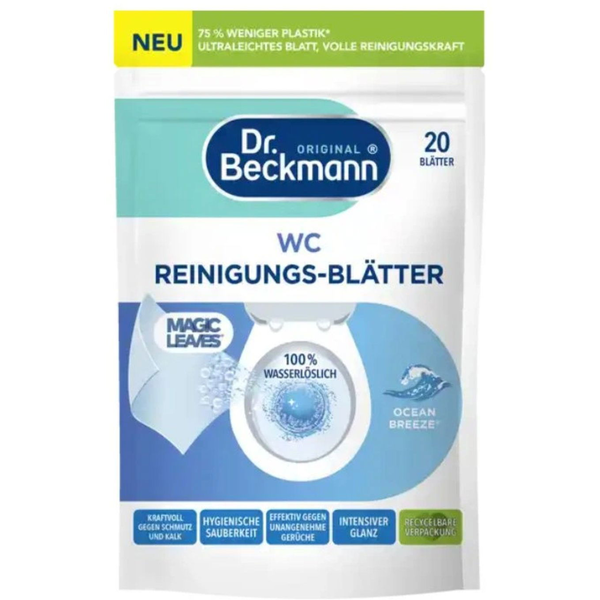 DR. BECKMANN Ocean Breeze WC-tisztító kendők 20 db