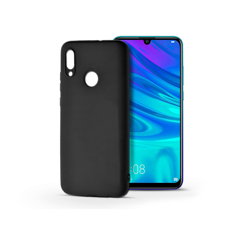 Haffner Soft Huawei P Smart (2019) Szilikon Hátlap - Fekete (PT-4959)