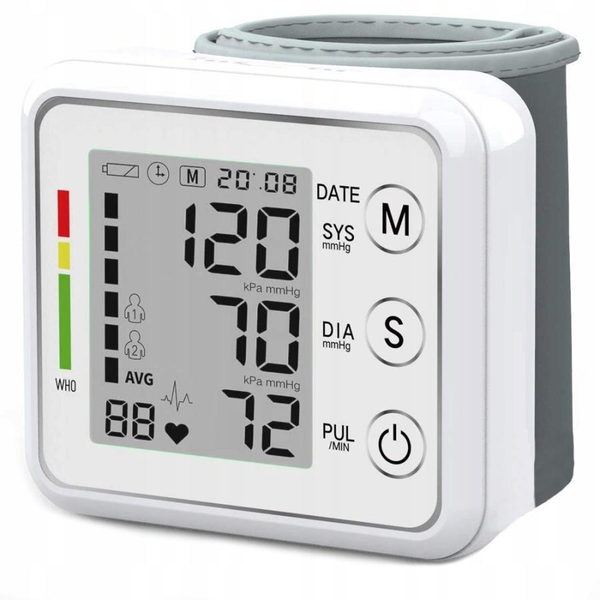 Verk Digital Wrist Pressure Gauge with LCD Display