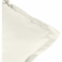 melange krémszínű szövet kerti padpárna 120x50x7 cm