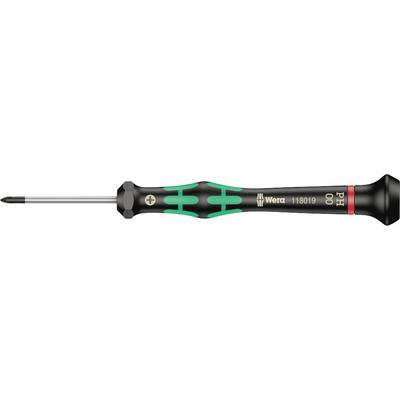 Elektronika- és finommechanika Kereszthornyú csavarhúzó Wera 2050 PH 00 Penge hossz: 40 mm (05118019001)