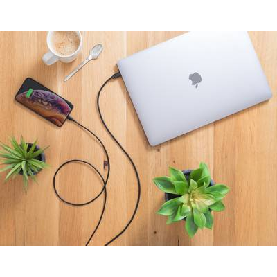 Ansmann Apple iPad/iPhone/iPod Töltőkábel [1x USB 2.0 dugó, A típus - 1x Apple Dock dugó Lightning] 1.20 m Fekete (1700-0078) (1700-0078)