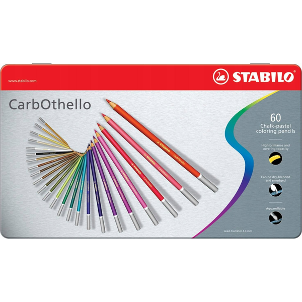 STABILO CarbOthello Flerfarvet 60 stk