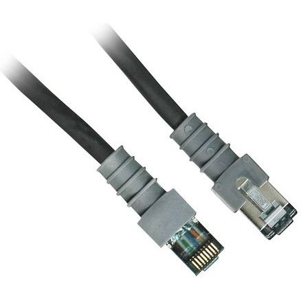PatchSee PCI6-DPF/100 hálózati kábel Fekete 30 M Cat6a (PCI6-DPF/100)