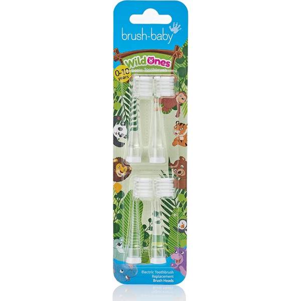 Końcówka BRUSH BABY_WildOnes końcówki do szczoteczki sonicznej 4szt.