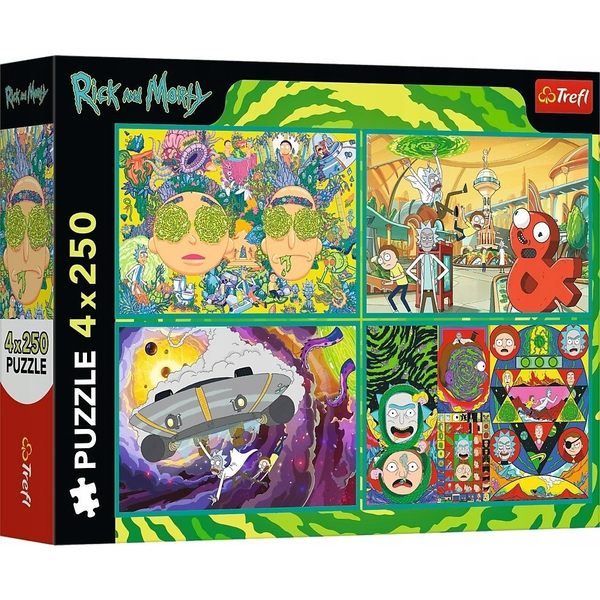 Trefl 13338 puzzle 250 pz Cartoni
