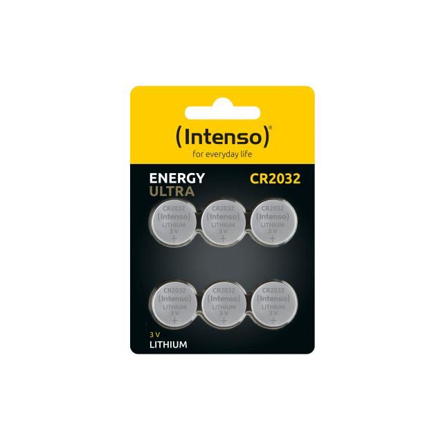 Intenso CR2032 Energy Ultra Lítium gombelem (6db/csomag) (7502436) (i7502436)