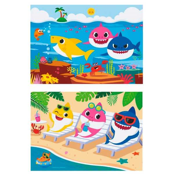 Clementoni Baby Shark Puzzle 20 kusů Podvodní