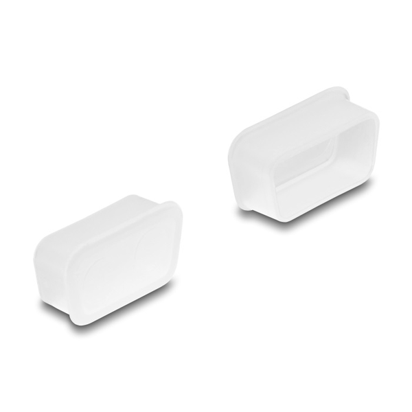 Staubschutz für D-Sub 9 / D-Sub 15 VGA Buchse 2 Stück transparent