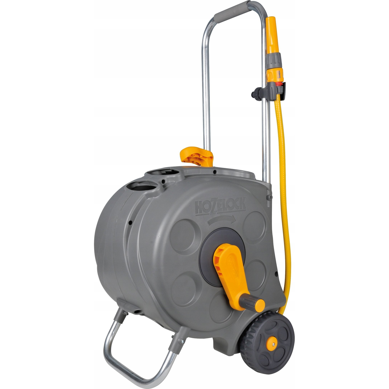 Hozelock 2416R0000 Compact Cart Tömlőkocsi 30 m 1/2 coll 1 db Szürke, Sárga (2416)