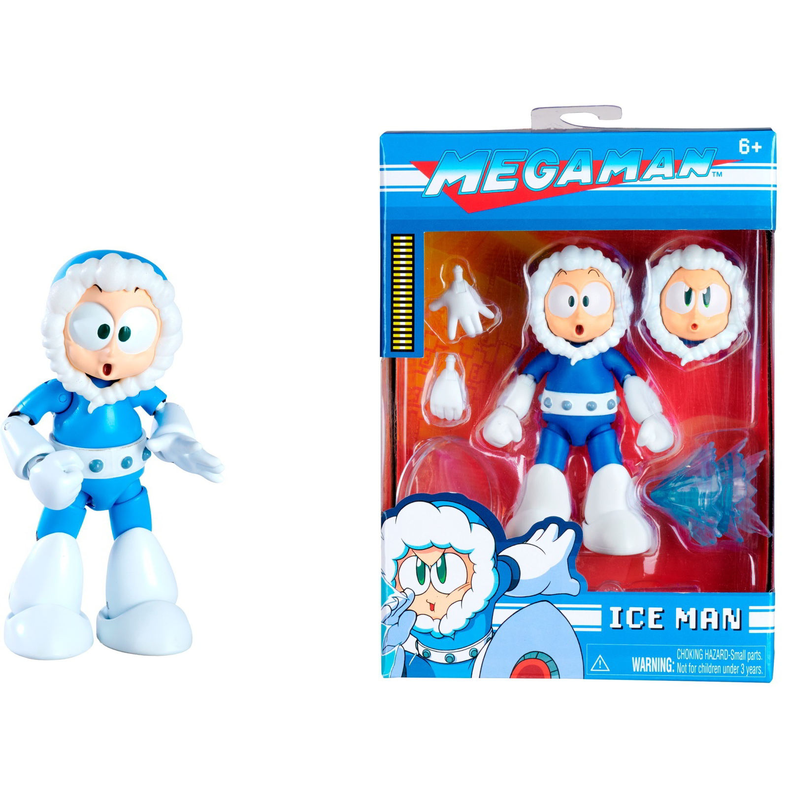 Jada Toys Mega Man - Ice Man Játékfigura (253251024)