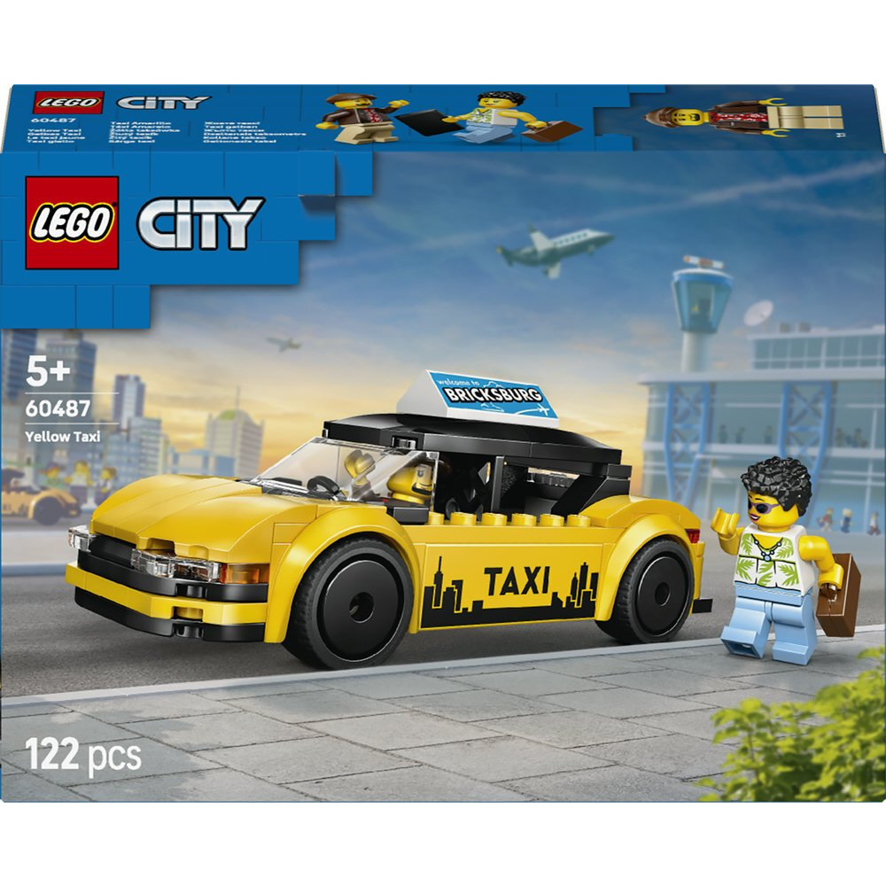 LEGO® City Sárga taxi 60487 (60487)