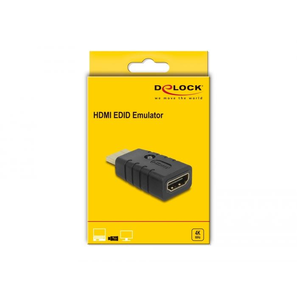 Delock 63320 HDMI-A apa > HDMI-A anya EDID emulátor adapter