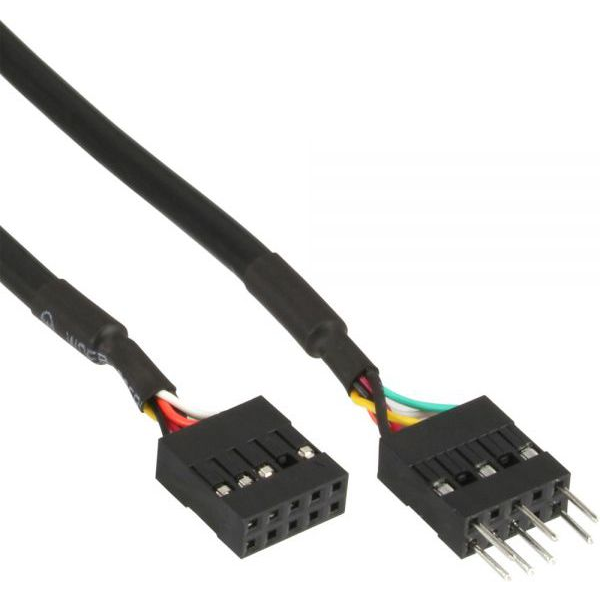 InLine 19995D 9 pin Nero