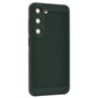 Gigapack Samsung Galaxy S23 (SM-S911) légáteresztő, lyukacsos műanyag tok sötétzöld (GP-142664)