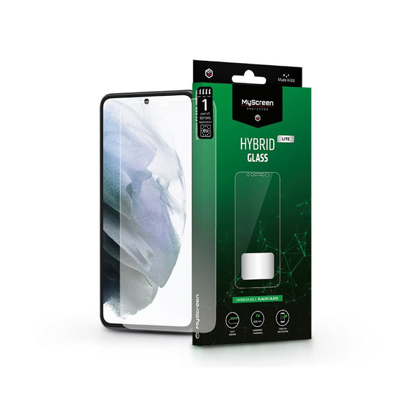 MyScreen Protector Hybrid Glass Lite Samsung G991B Galaxy S21 5G rugalmas üveg kijelzővédő fólia (LA-2129)