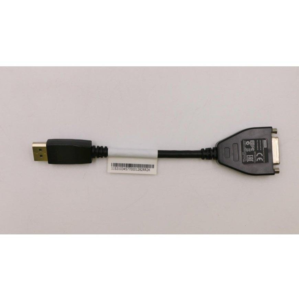 Adaptér Lenovo z DisplayPort na Single-Link DVI-D, 00XJ087
