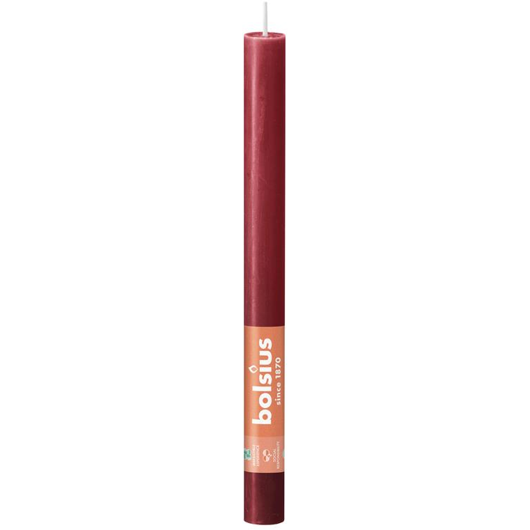 BOLSIUS Rustic Delicate Red 98 g (8717847159120)