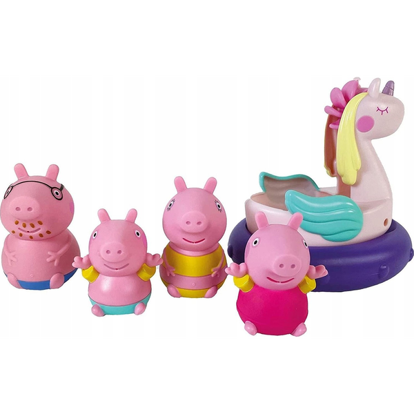 Tomy Peppa Pig Bath Set Badelegesæt Flerfarvet