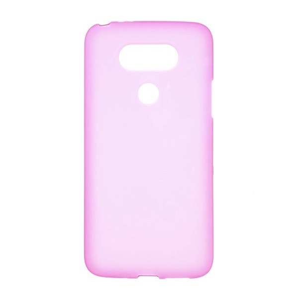 Szilikon telefonvédő (matt) RÓZSASZÍN [LG G5 (H850) ] (5996457627523)