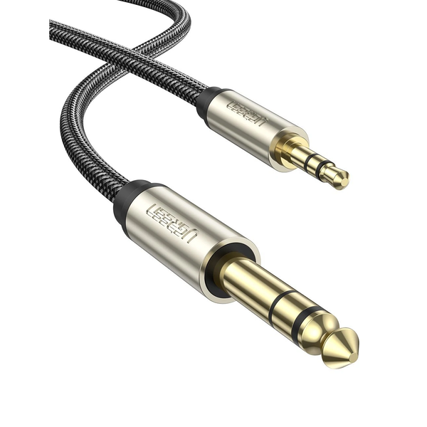 Ugreen 10628 cavo audio 2 m 6.35mm 3.5mm Nero