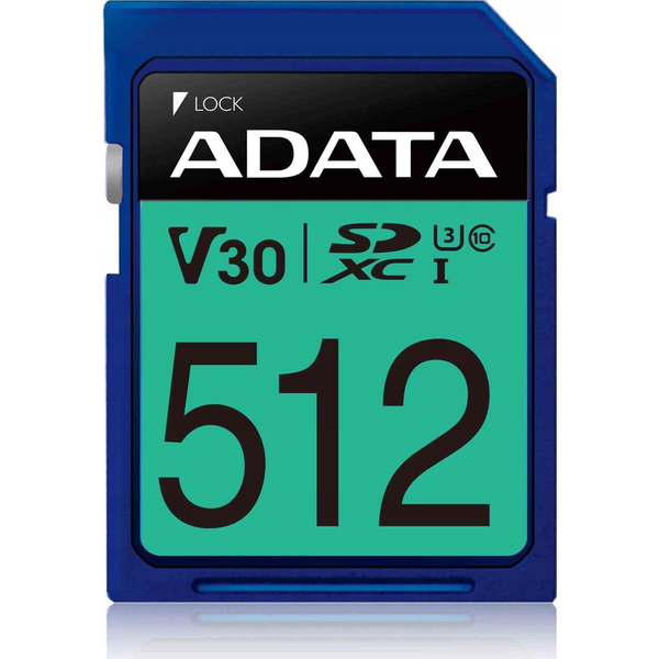 ADATA Premier Pro 512 GB SDXC UHS-I Classe 10