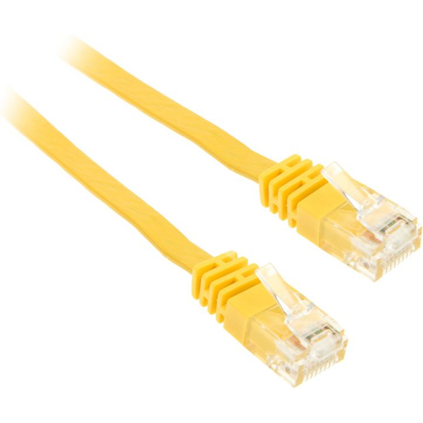 InLine 71601Y netværkskabel Gul 1 m Cat6 U/UTP (UTP)