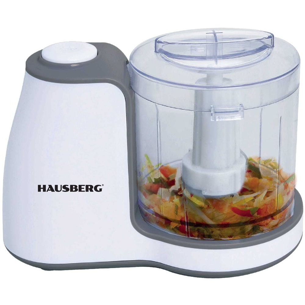 Hausberg HB-4504AB mini Elektromos Aprító 0,5L 100 Watt - Fehér (HB-4504AB)