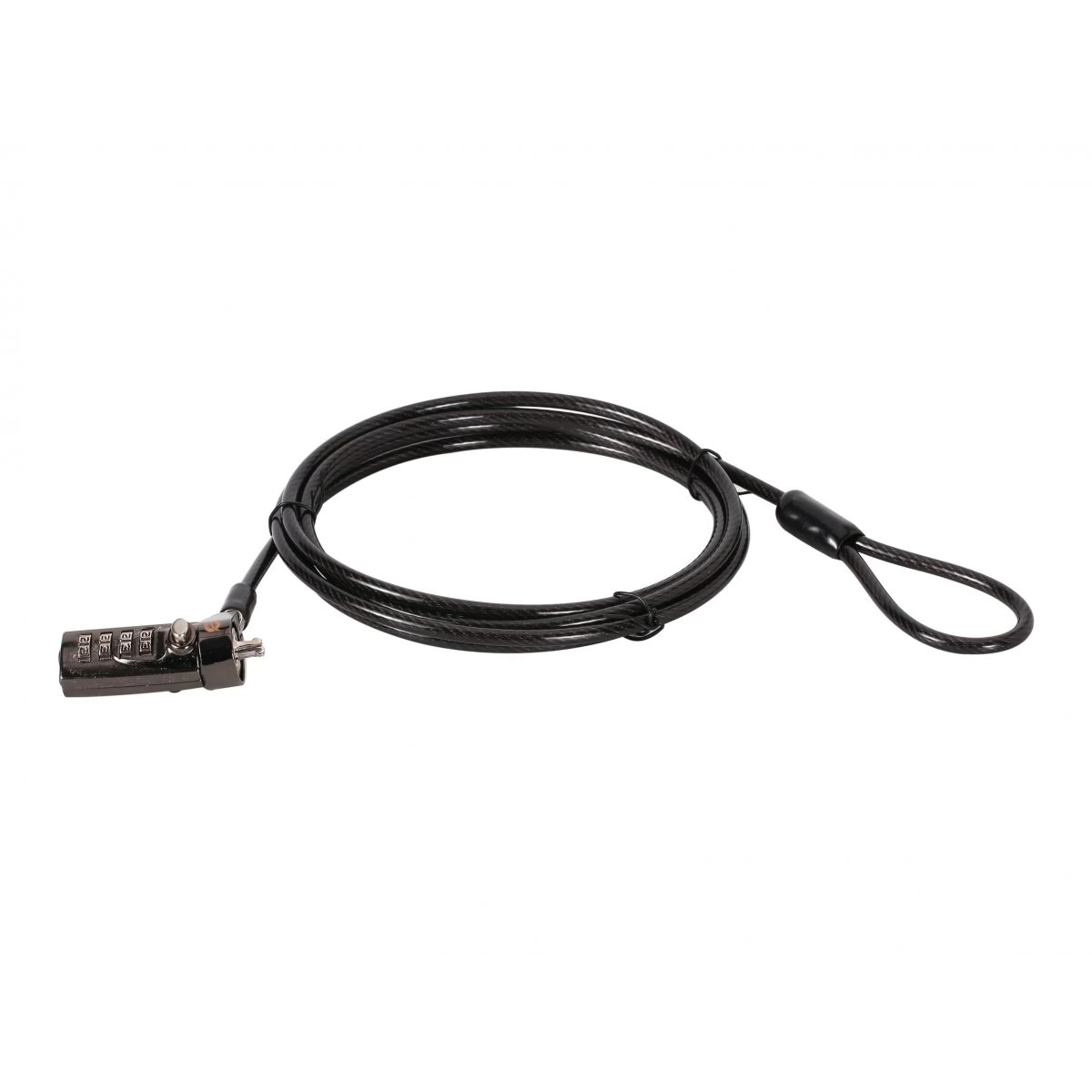 Dicota D31940-V1 Laptop zár 2.5 x 6mm - Fekete (D31940-V1)