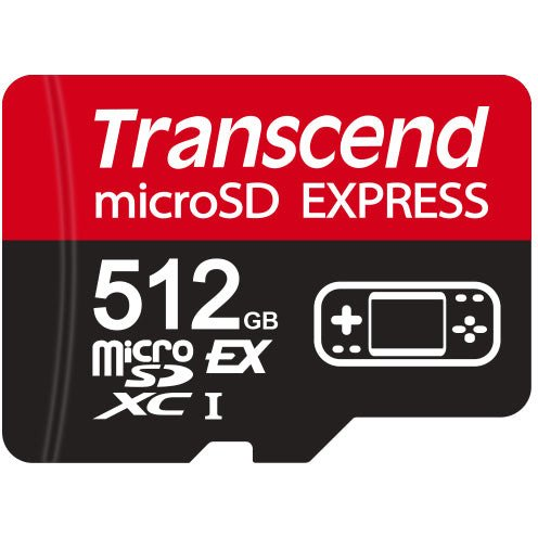 SD microSD Card 512GB Transcend SD-Express PCIe USD710S