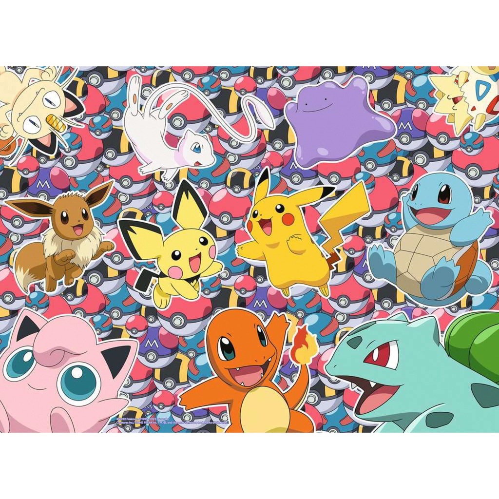 Ravensburger Pokémon Harcra kész - 100 darabos XXL puzzle (13338)