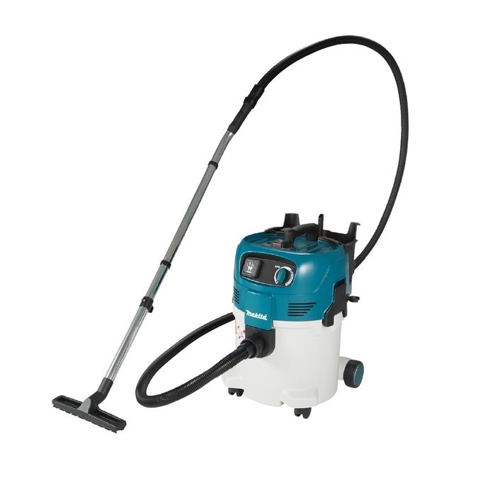 Makita VC3012L Nedves-Száraz Ipari Porszívó - Kék/Fehér (VC3012L)