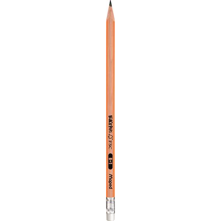 Maped Grafitceruza radírral, B, háromszögletű,  "Black`Peps" (IMA851724D)