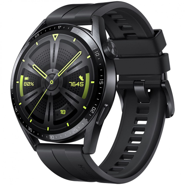 Huawei WATCH GT 3 Active 3,63 cm (1.43") AMOLED 46 mm Digitális 466 x 466 pixelek Érintőképernyő Fekete GPS (műhold)