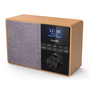 Philips TAR5505/10 радиоприемник Преносим Цифров Черен, Сив, Дърво