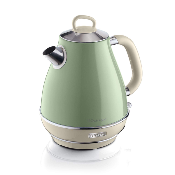 Ariete Vintage Line 2869/04 електрическа кана 1,7 Д 2000 W Хром, Зелен, Бяла