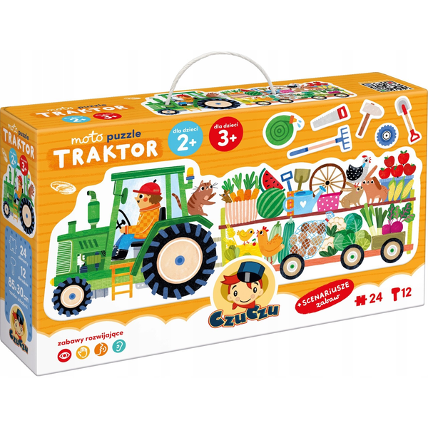 Motorkerékpár Puzzle - Traktor