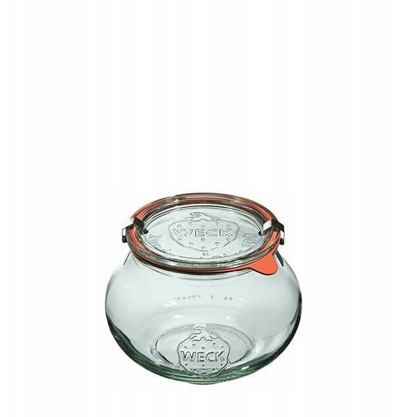 Słoik Deco 1062 ml (4 szt), pok, usz, zap x2